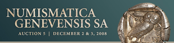 Numismatica Genevensis SA Auction 5 Gallery - December 2 and 3, 2008