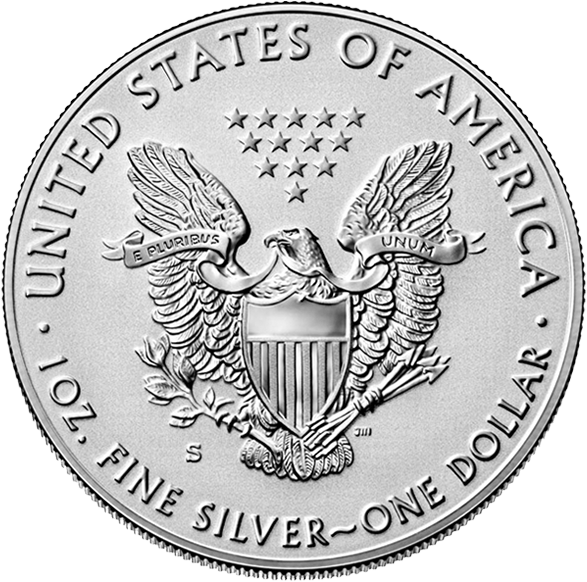 1986-2021 American Silver Eagle Reverse