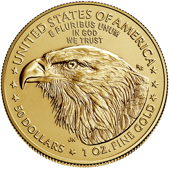 1986-2021 American Gold Eagle Reverse