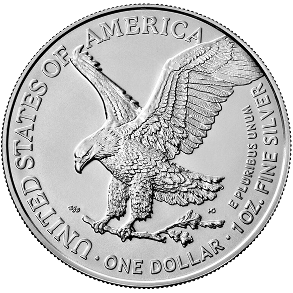 2021 American Silver Eagle Reverse
